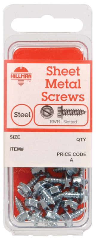SCRW SM SL HEX 10X1" CD8 - Pack of 10
