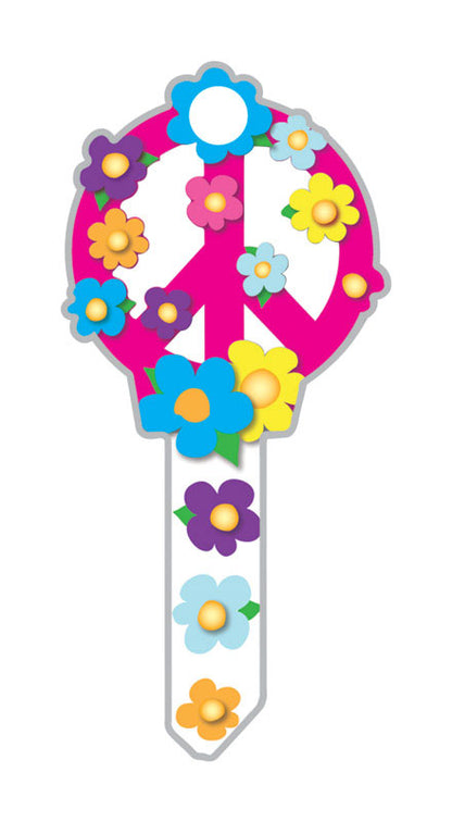 KEYBLANK SC1 PEACE SIGN - Pack of 5
