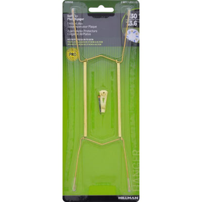 Emery Jensen 18-inch plate hangers in a pack of 10, designed for displaying and hanging decorative plates on walls.