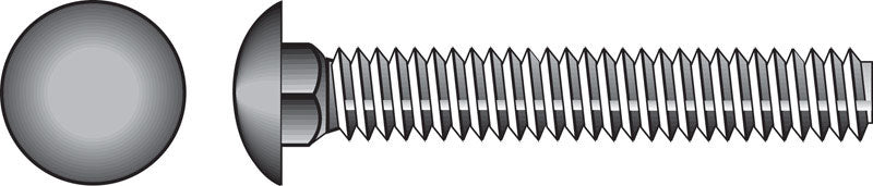 CARIAGE BOLT STL ZINC 3"