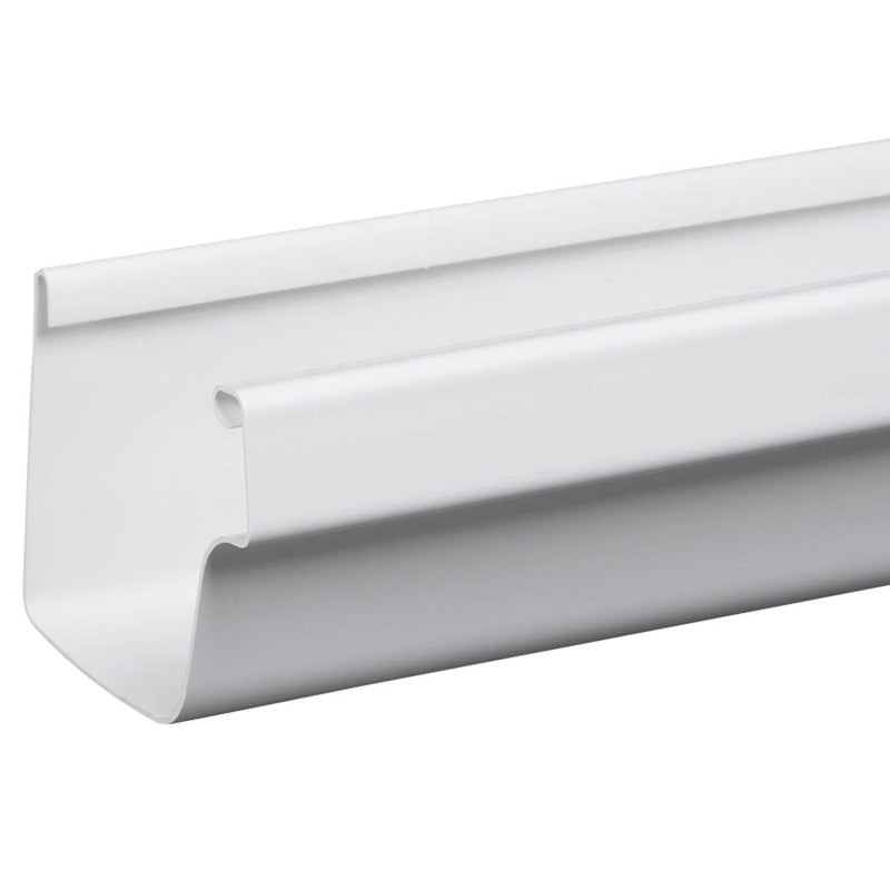 GUTTER K VINYL WHITE - Pack of 8