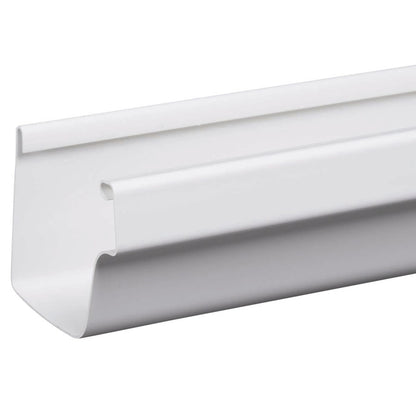 GUTTER K VINYL WHITE - Pack of 8