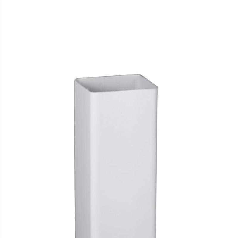 DWNSPOUT VNYL WHT 120"L - Pack of 6
