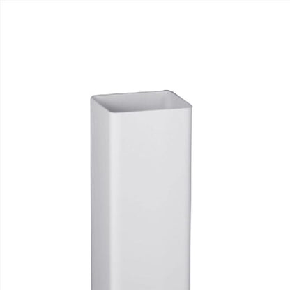 DWNSPOUT VNYL WHT 120"L - Pack of 6