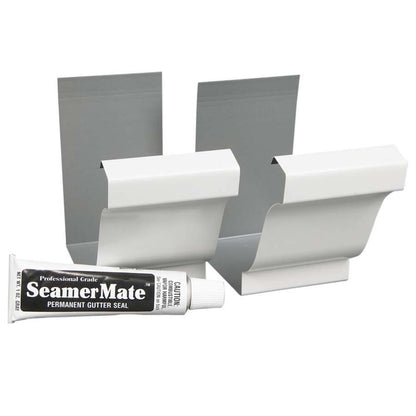 GUTTER SEAMER ALM WHT - Pack of 18