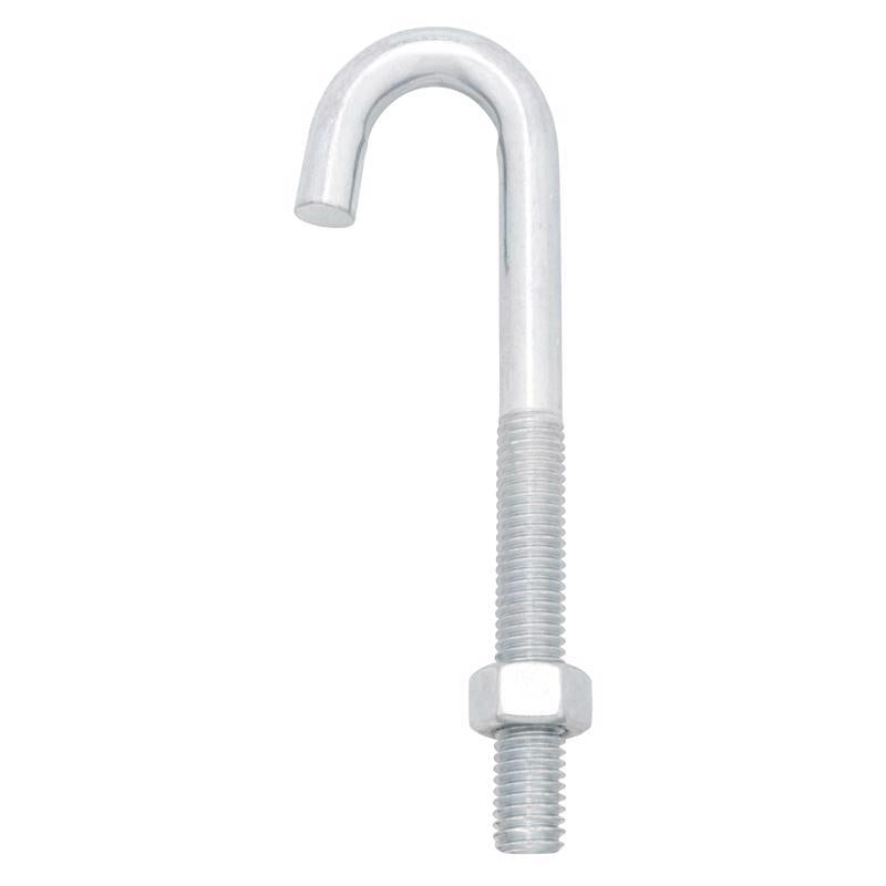 BOLT J W/nut 1/2"X6" - Pack of 10