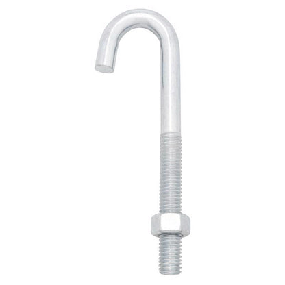 BOLT J W/nut 1/2"X6" - Pack of 10