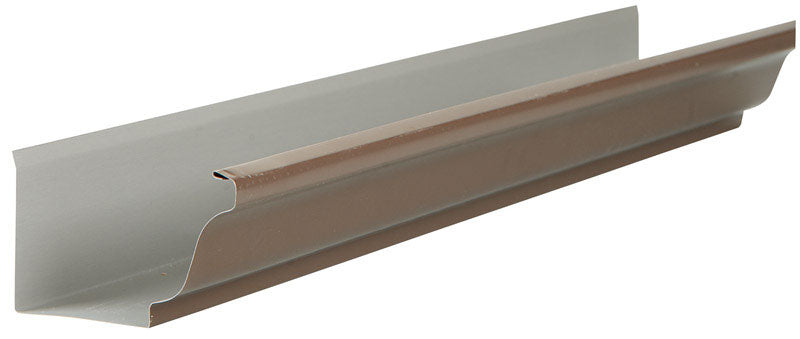 GUTTER K ALUM 5"X10' BRN - Pack of 10