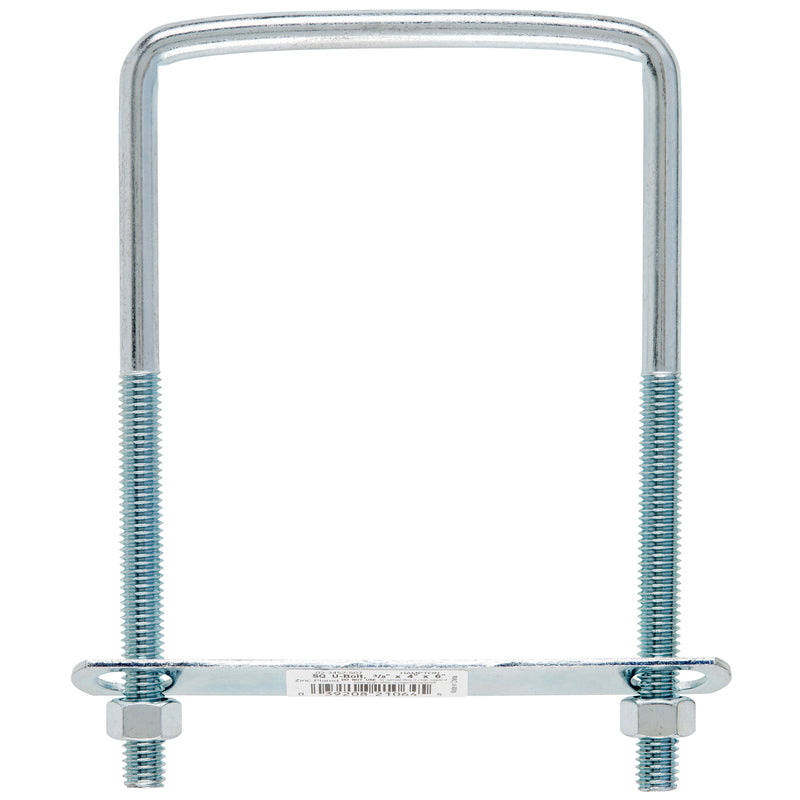 BOLT U SQ 3/8"X4"X6" - Pack of 10