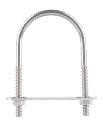 BOLT U 1/4"X2"X3.5" SS - Pack of 5