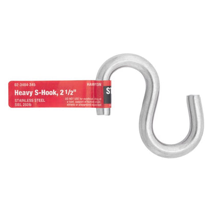 HOOK S HVY .299"X2.50"SS - Pack of 20