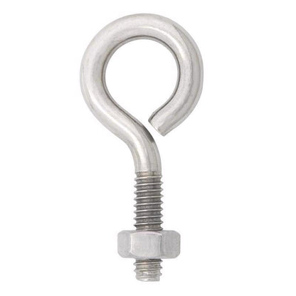 BOLT EYE 1/4"X2"SS - Pack of 10