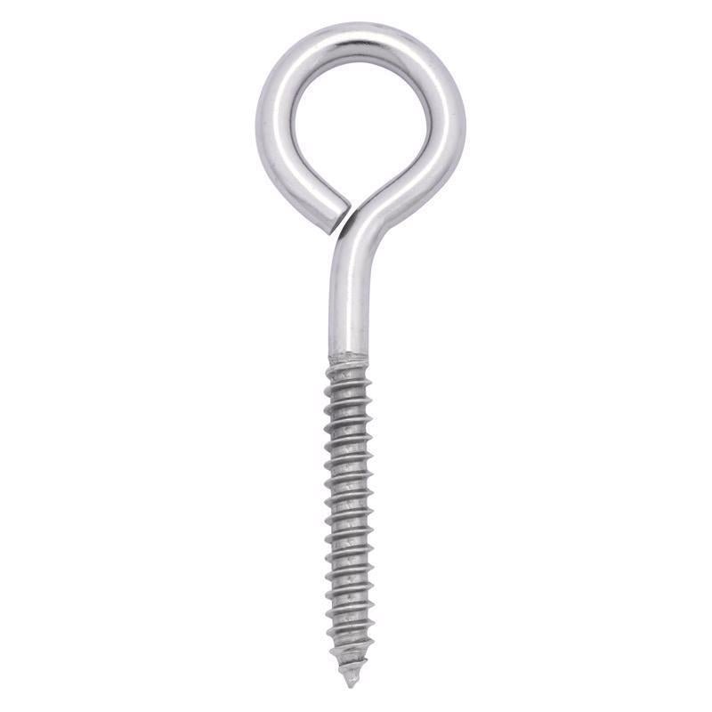BOLT EYE LAG 5/16"X4" SS - Pack of 5