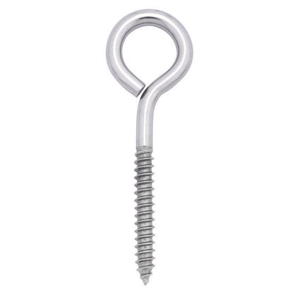 BOLT EYE LAG 5/16"X4" SS - Pack of 5