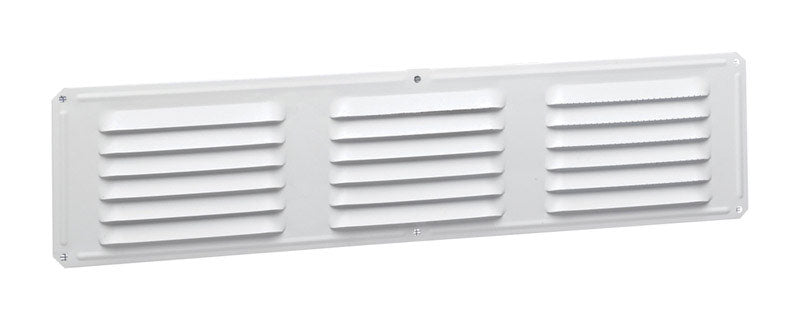 Emery Jensen Undereave Vent 16x4 White, wall/roof/ridge vent, pack of 24, designed for attic ventilation and airflow.