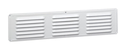 Emery Jensen Undereave Vent 16x4 White, wall/roof/ridge vent, pack of 24, designed for attic ventilation and airflow.