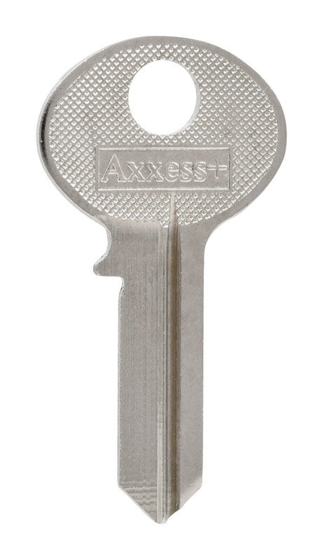 Set of four KEYKRAFTER #92 brass keys by Emery Jensen, showing detailed key blades and key heads in a pack.
