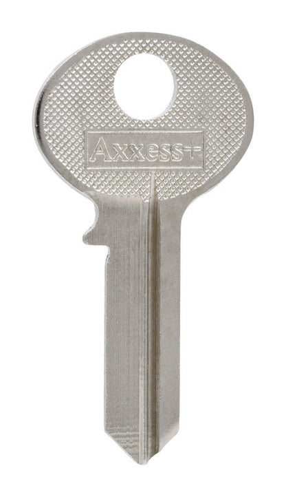 Set of four KEYKRAFTER #92 brass keys by Emery Jensen, showing detailed key blades and key heads in a pack.