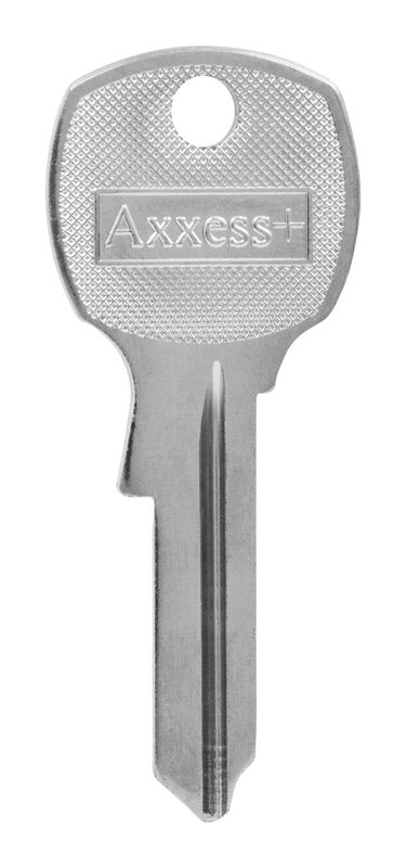 Pack of 4 KEYKRAFTER #85 brass keys by Emery Jensen, featuring durable metal keys with a polished finish.