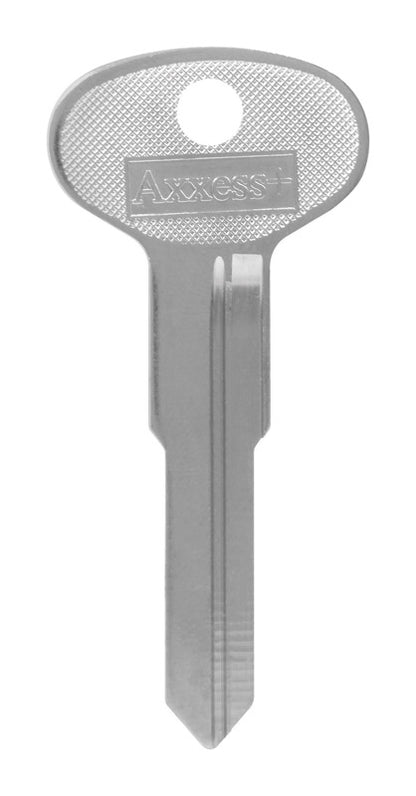 Set of four Emery Jensen KEYKRAFTER #43 brass keys, durable locksmith keys with branded key blades and secure cuts.