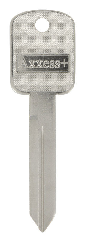 Pack of 10 Emery Jensen Keykrafters #24 brass keys, durable locksmith keys with a polished finish, shown in a close-up image.
