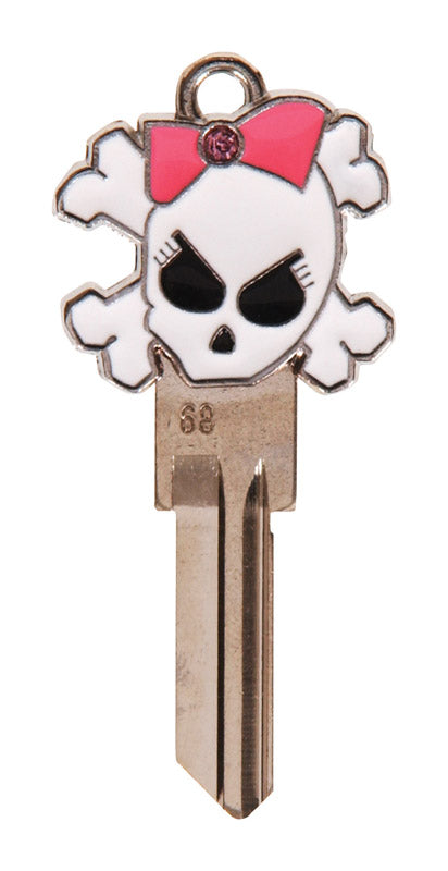 3D-68-SC1-GIRLY SKULL - Pack of 4
