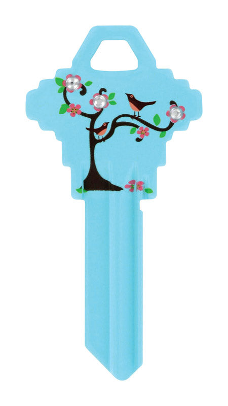 Set of six Emery Jensen DIVA-68-SC1-TREE BIRD painted cylindrical sports T-shirts displayed in a pack.