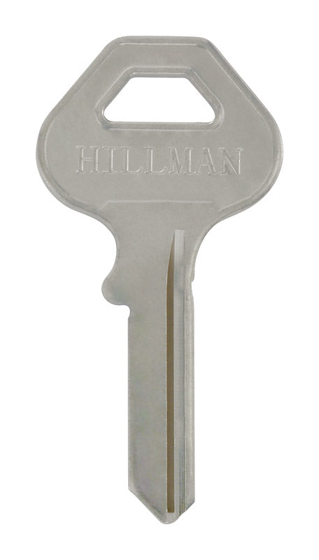 Set of 10 Emery Jensen Keykrafters #193 brass keys, durable and precise key type for various lock applications.
