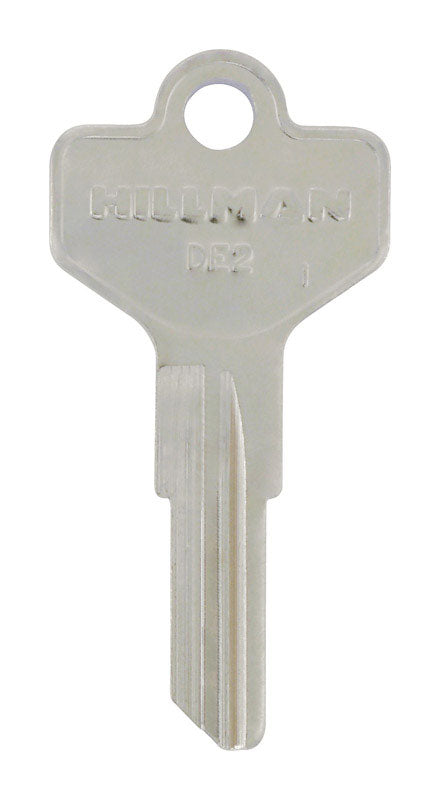 Set of four Emery Jensen Keykrafters #161 brass keys, featuring durable construction and precise fit for lock replacement or repair.