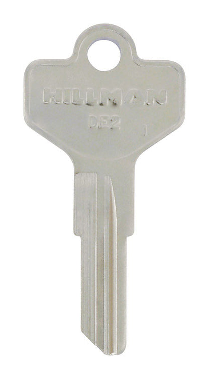 Set of four Emery Jensen Keykrafters #161 brass keys, featuring durable construction and precise fit for lock replacement or repair.
