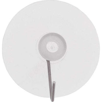 Pack of 30 Emery Jensen large suction cup hooks and clips for secure mounting on smooth surfaces.