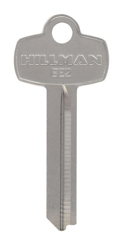 Set of 10 Emery Jensen BE-2 BEST KEY BLANKS, cylindrical shape, metal key blanks for locksmithing and key making.