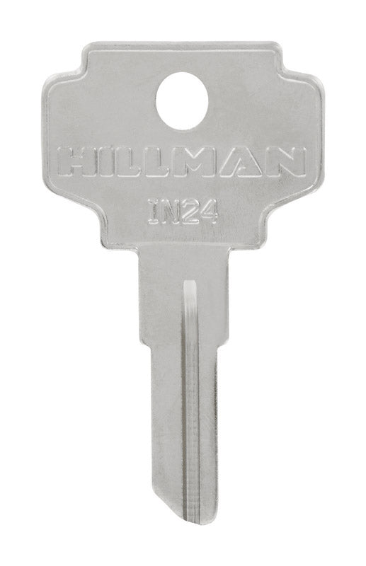 Set of ten Emery Jensen IN-24 Bargman Key BL cylinder locks for secure key access and replacement.