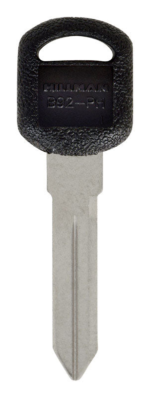 Emery Jensen B-92PH 97 GM key ph (p) for domestic auto, pack of 5, showing the metal key blades and plastic heads.
