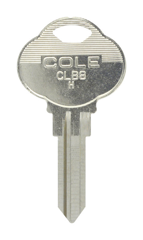 Set of 10 Emery Jensen CB8 CLUB KEY cylinders, durable lock keys with a sleek design, ideal for security and access control.