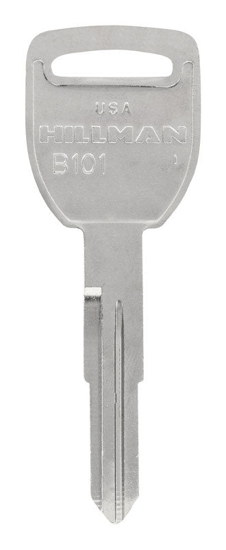 Emery Jensen B-101 98 Passport Key cylinder pack of 10 showing key heads and blade for locksmith or security use