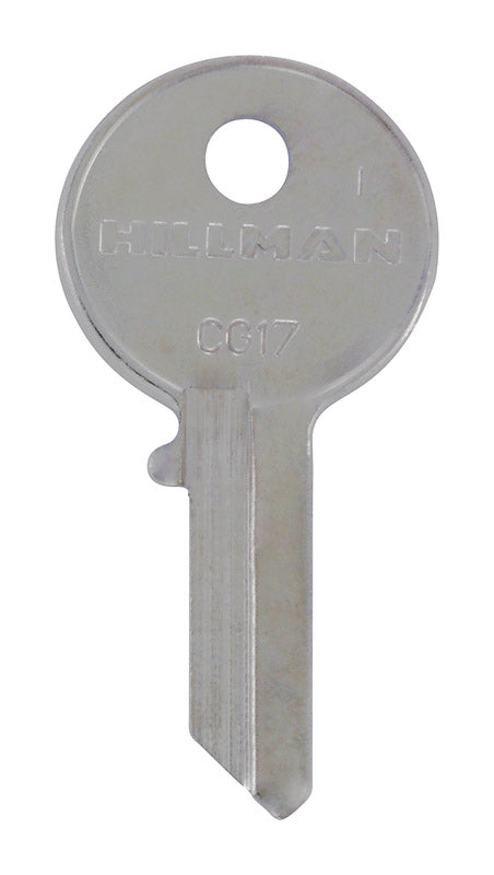 Set of 10 Emery Jensen CG-17 Chicago Key BL (s) specialty keys, showing silver keys with black handles on a white background.