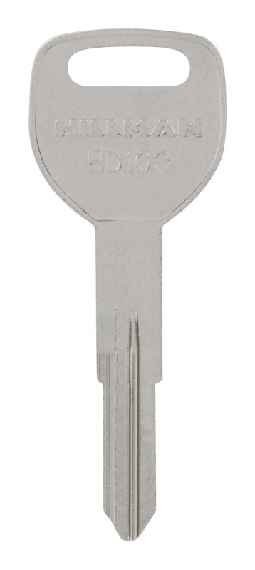 HD-103 HONDA KEY BLK (d) - Pack of 10