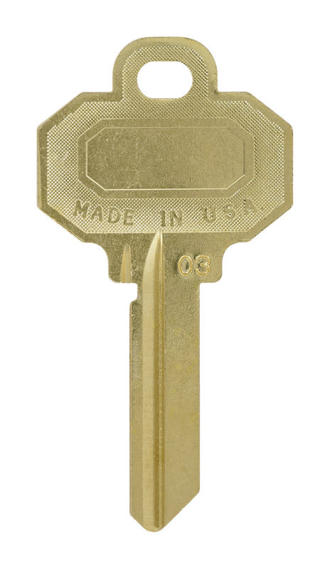 BW6 KEYBLANK BALDWIN - Pack of 10