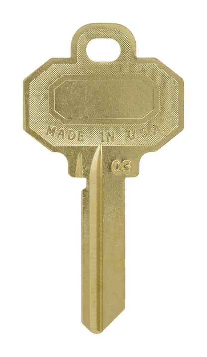 BW6 KEYBLANK BALDWIN - Pack of 10