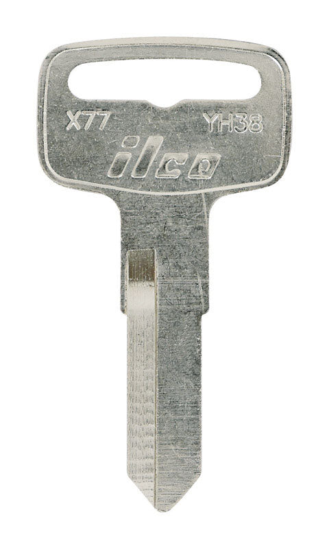 Pack of 10 Yamaha motorcycle key blanks by Emery Jensen, ideal for Yamaha motorcycles and compatible with key cutting.