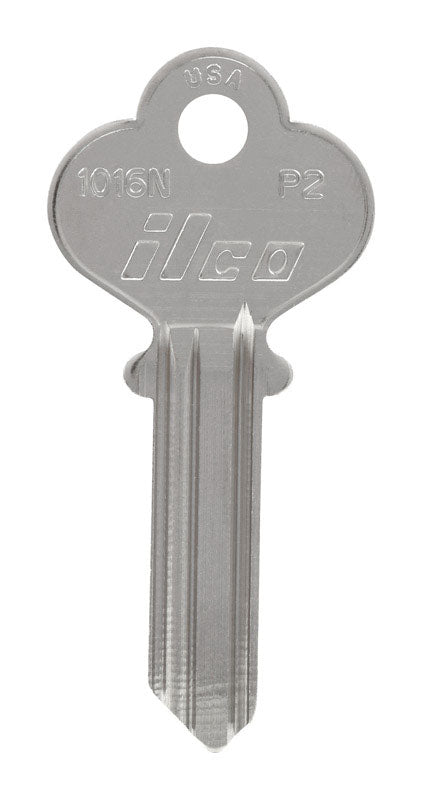 Pack of 10 Emery Jensen P-2 Penn Key Blanks, specialty keys for lock replacement or duplication, shown in a clear image.