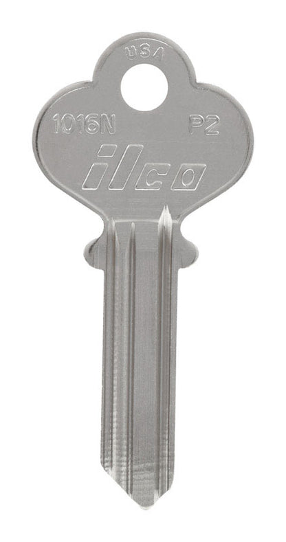 Pack of 10 Emery Jensen P-2 Penn Key Blanks, specialty keys for lock replacement or duplication, shown in a clear image.