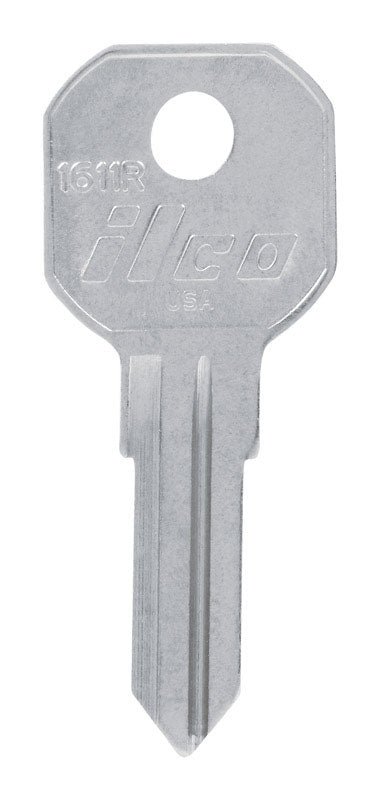 Pack of 10 Emery Jensen 1611R Gas Cap Keys, specialty key with a durable metal blade and key head for gas cap access.