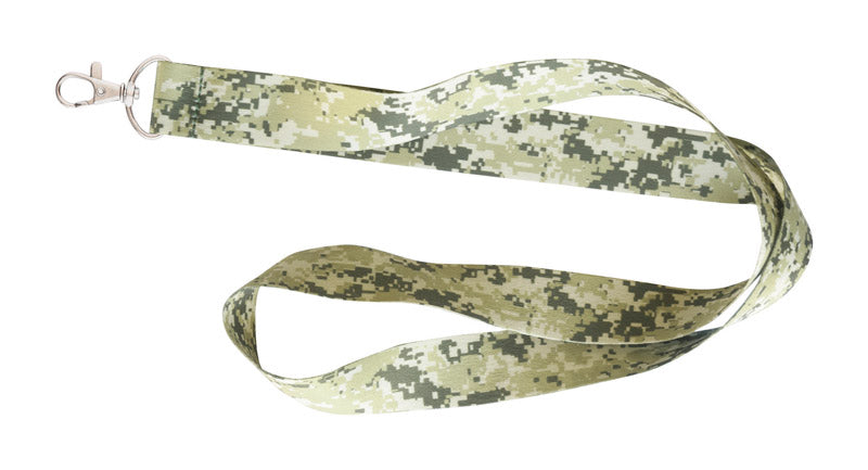 Lanyard-dig CAMO GREEN - Pack of 6