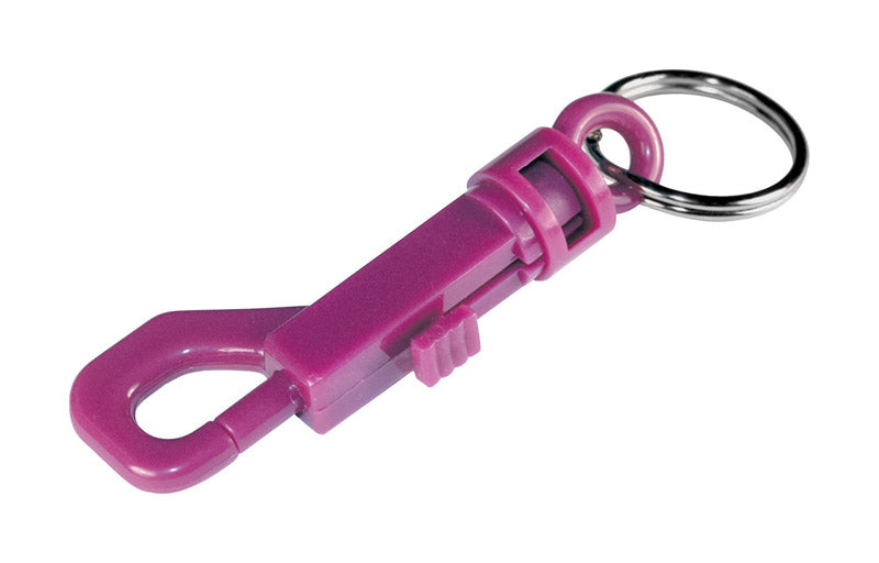 PLASTIC SNAP HOOK CLIP - Pack of 12