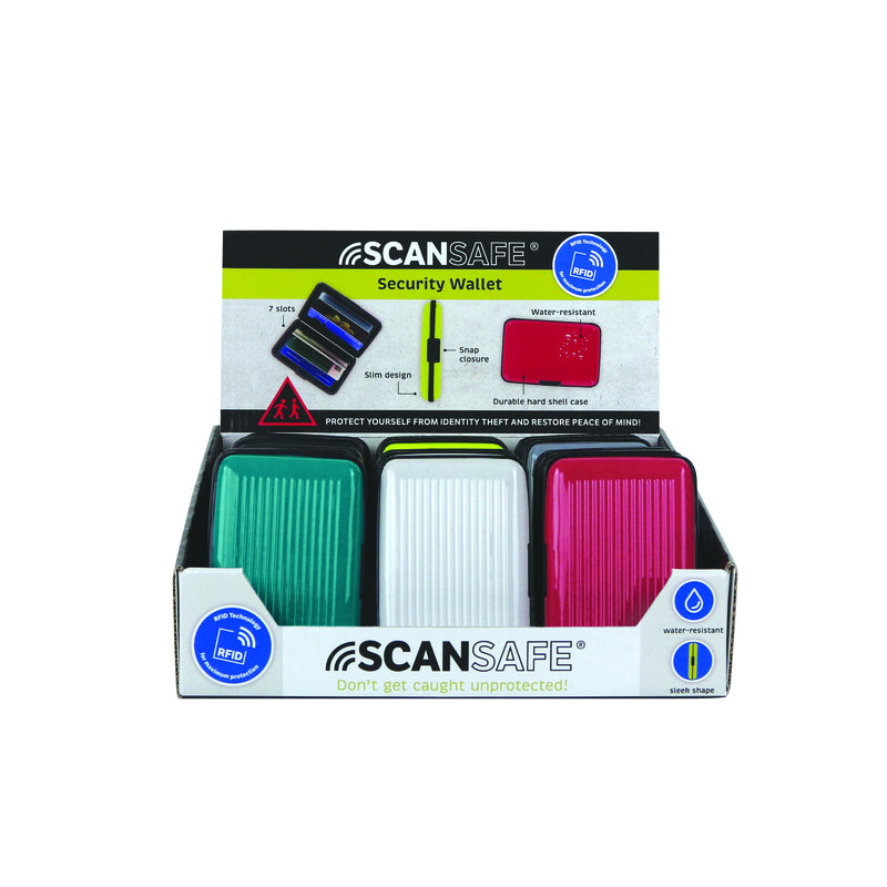 SCANSAFE WLLT ALUM ASST - Pack of 24