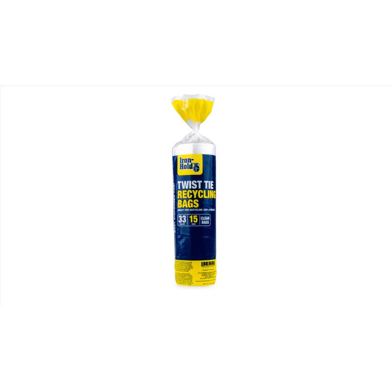 RCYCLNG BGS 33G CLR 15PK - Pack of 12