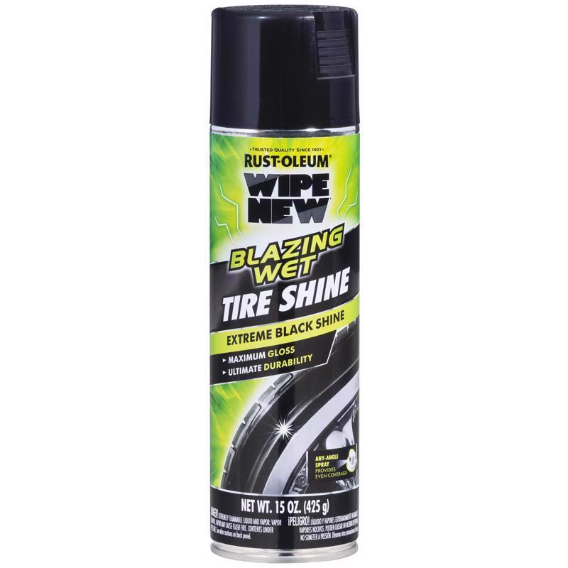 TIRE SHINE SPRY CAN 15OZ - Pack of 6