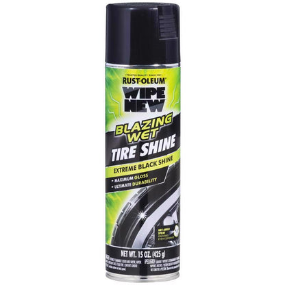 TIRE SHINE SPRY CAN 15OZ - Pack of 6